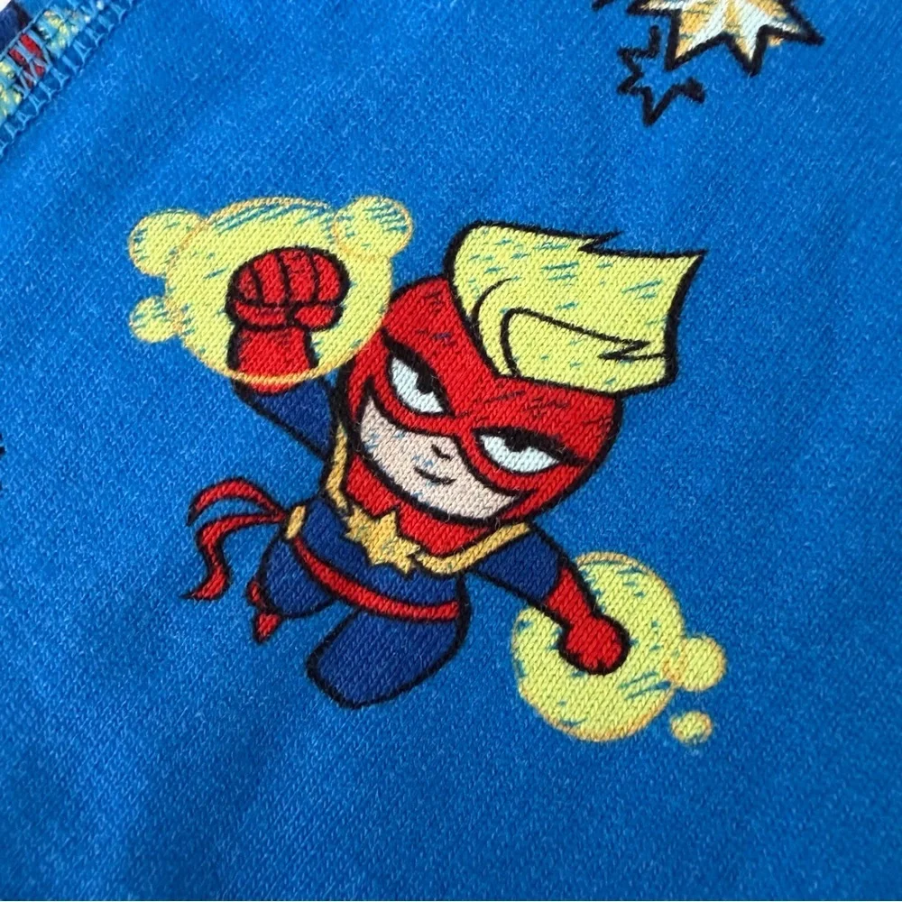 Hanna Andersson Marvel Captain America Pajamas In Organic Cotton